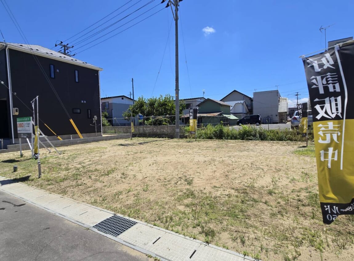 【土地】由利本荘市中梵天　建築条件なし