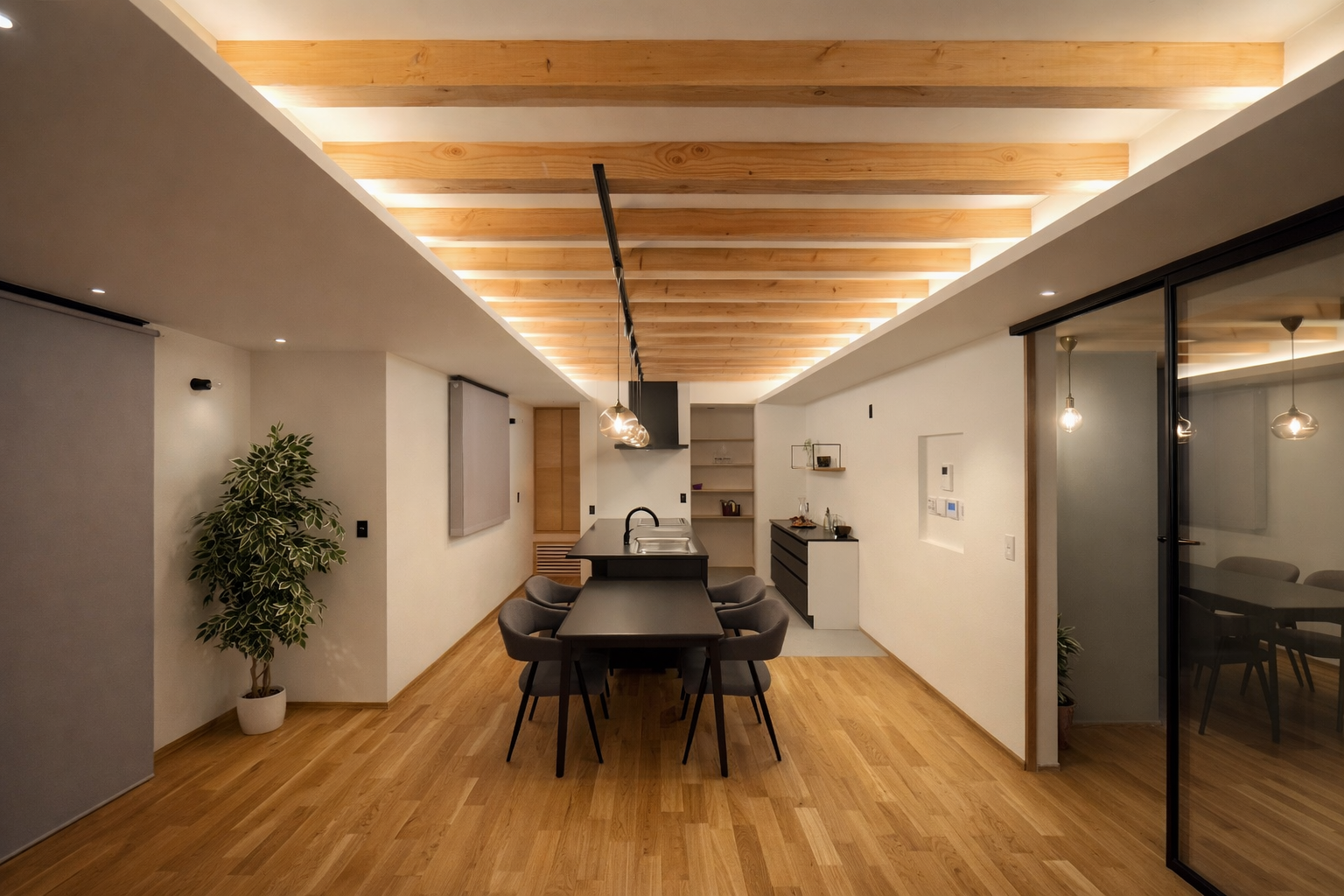 親子三世代で暮らす、今も将来も暮らしやすい平屋