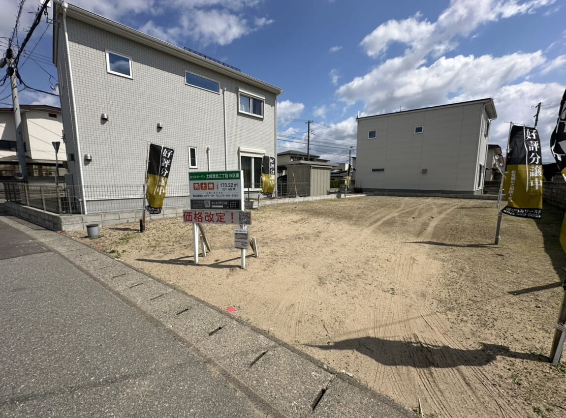 【土地】土崎港北二丁目　あと１区画！