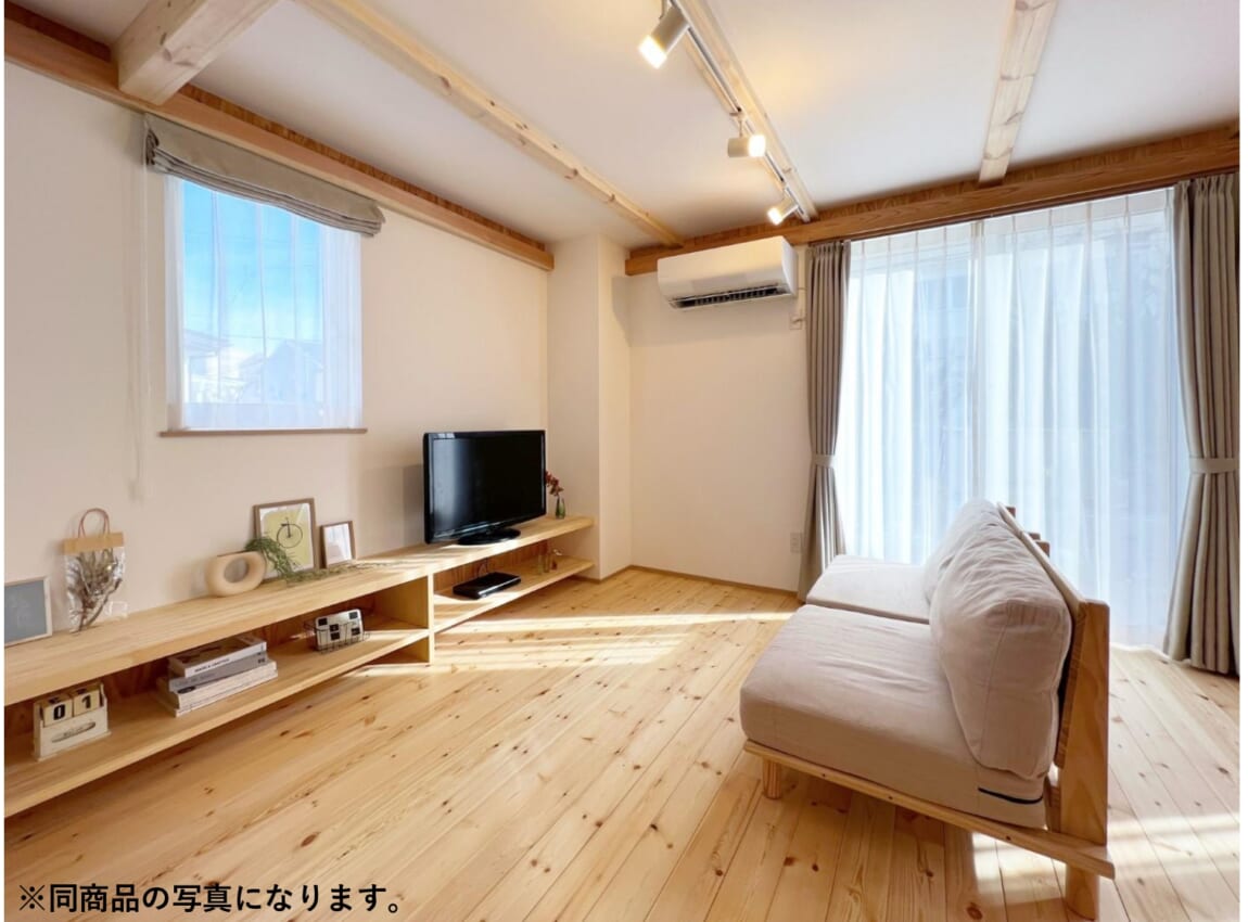 【新築売建】土崎港北２丁目－自然素材と共に、永く心地よく暮らすおうち―
