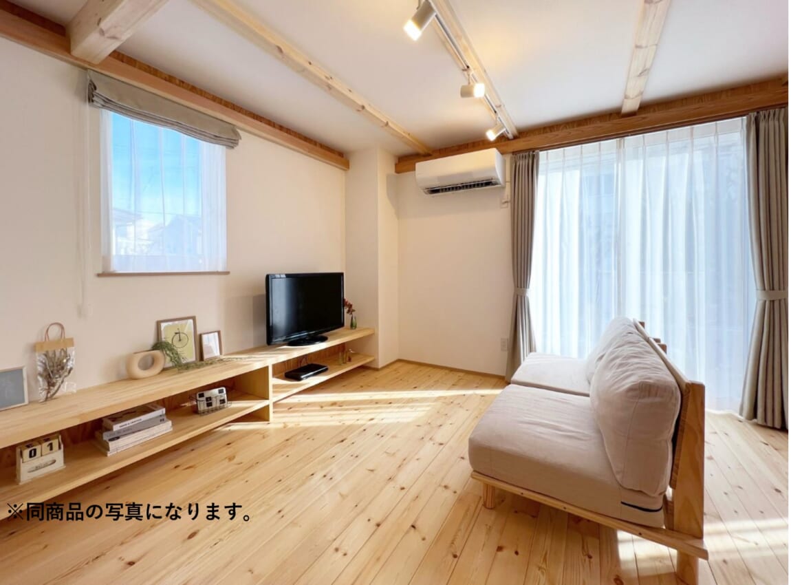 【新築売建】土崎港北２丁目－自然素材と共に、永く心地よく暮らすおうち―
