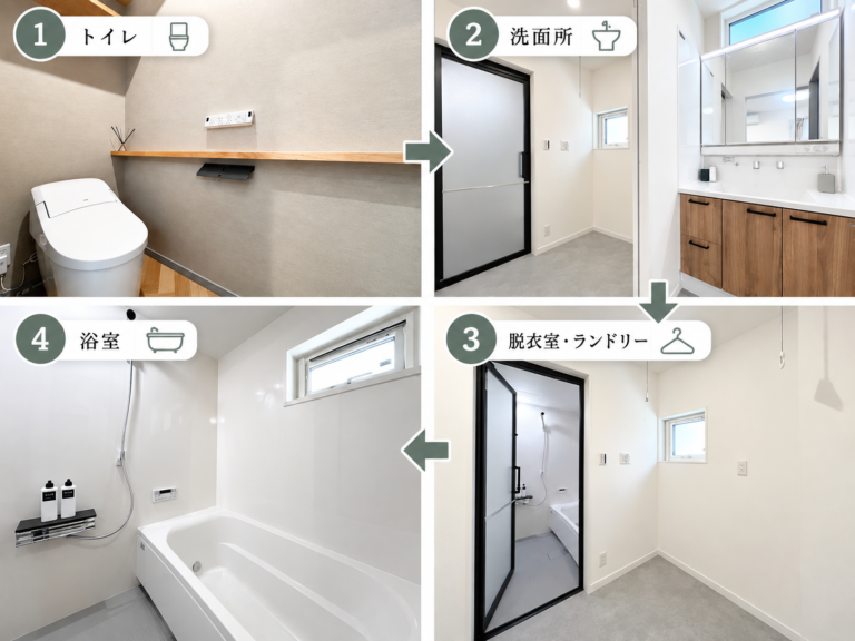 「洗う・干す」がスムーズな水まわり